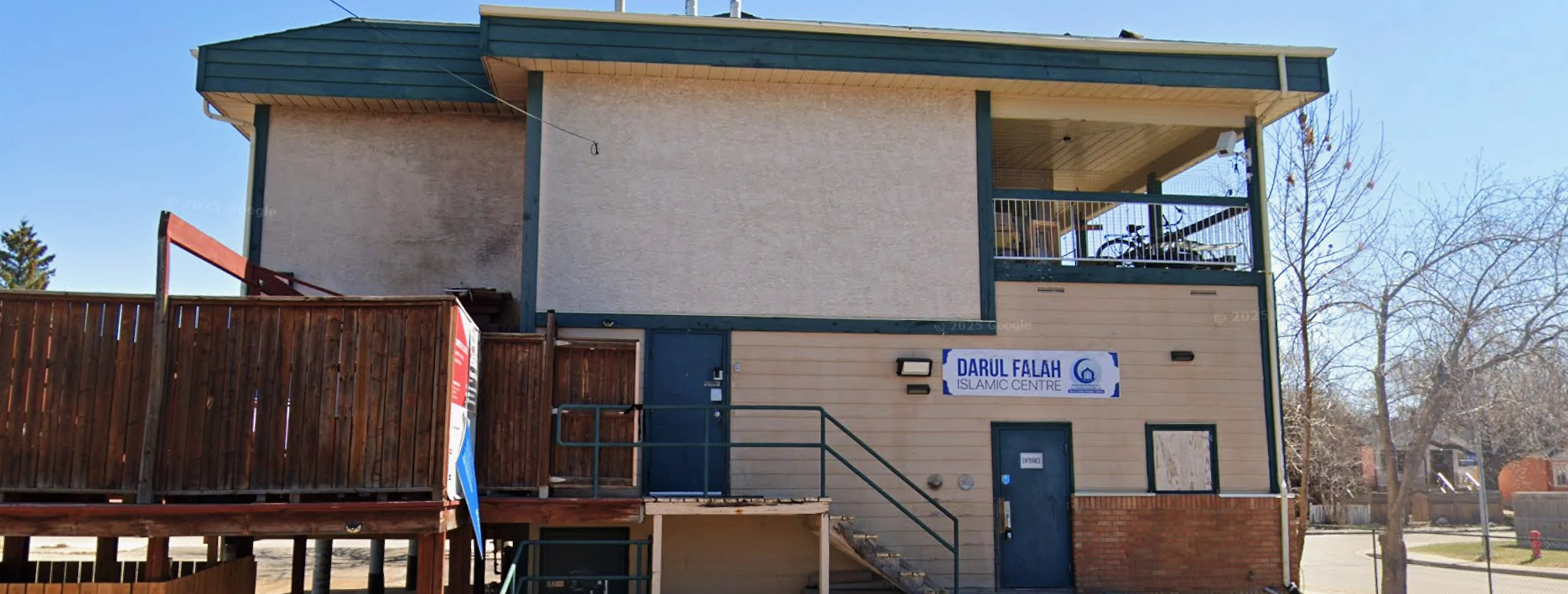 Exterior view of Darul Falah Islamic Centre Regina building